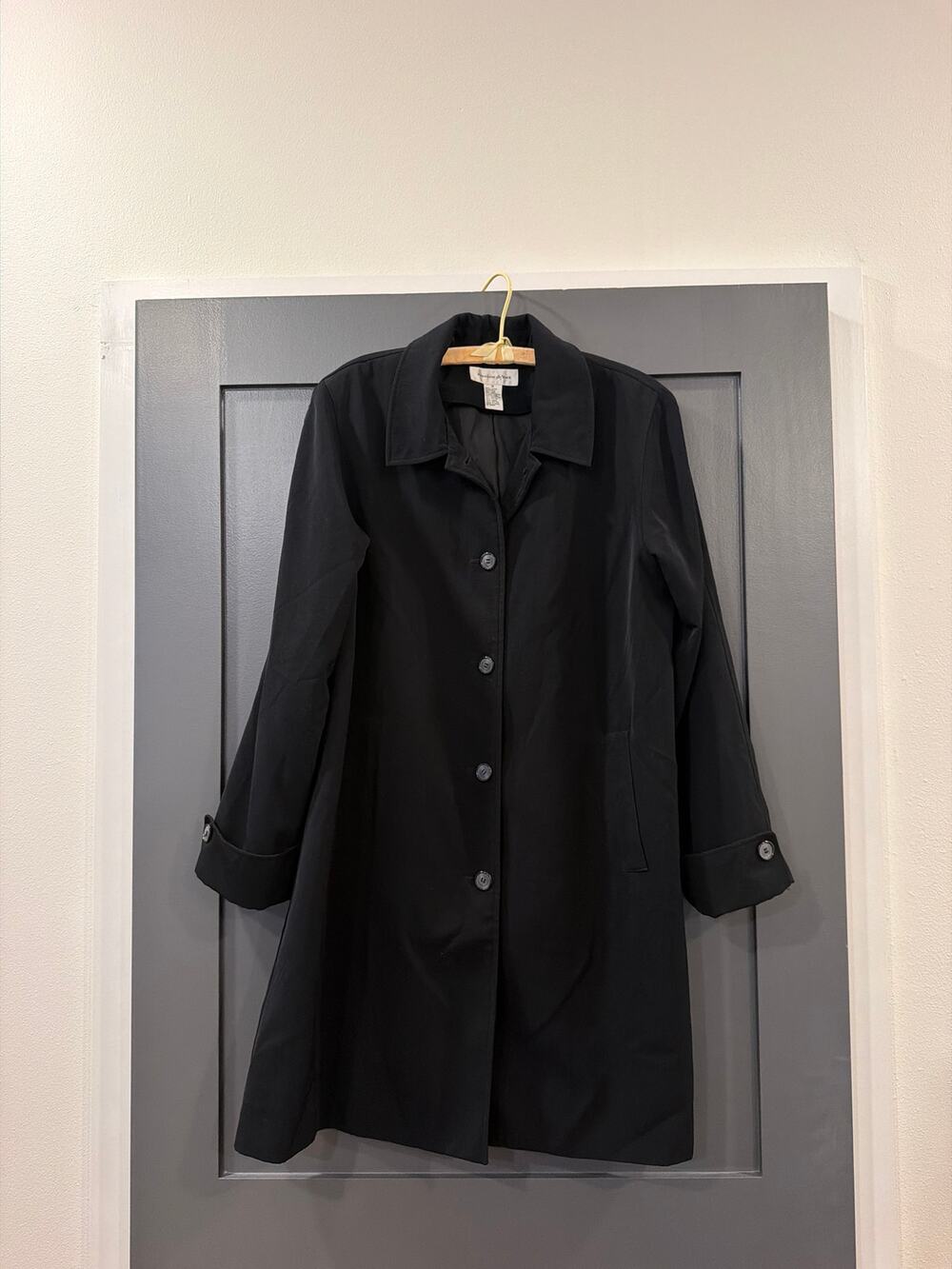 Preston & York British Tan Wool Lined Trench Coat